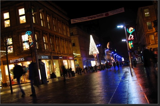 Buchanan Street by Night